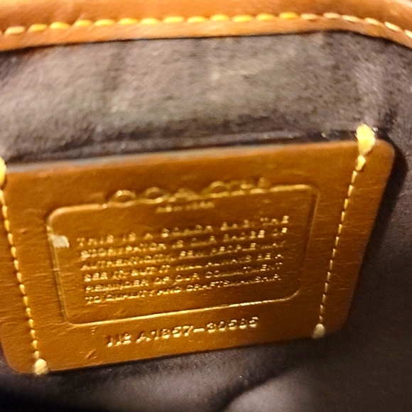 Coach Madison Shoulder Bag in Signature Canvas Coach Leather - Picture 9 of 9